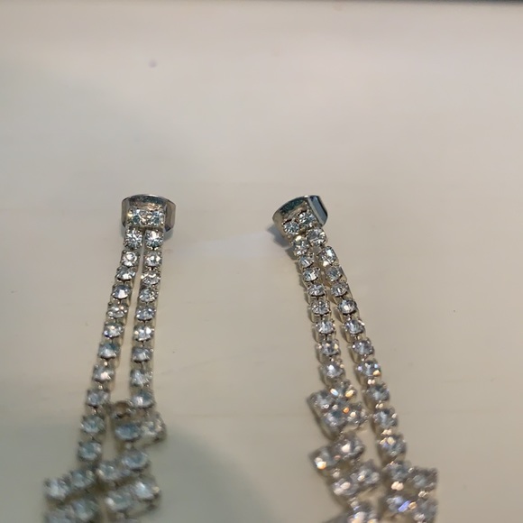 Long Rhinestone Earrings💎 - Picture 3 of 5